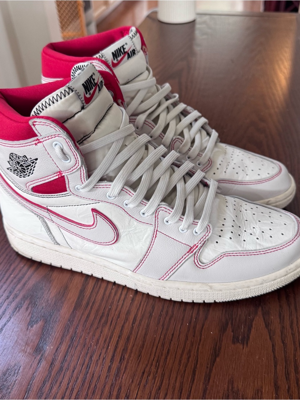 Air Jordan 1 Retro High Phantom Gym Red 555088-160 Men’s Size 12 Authentic